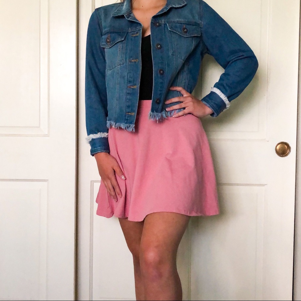 F21 Pink Skirt